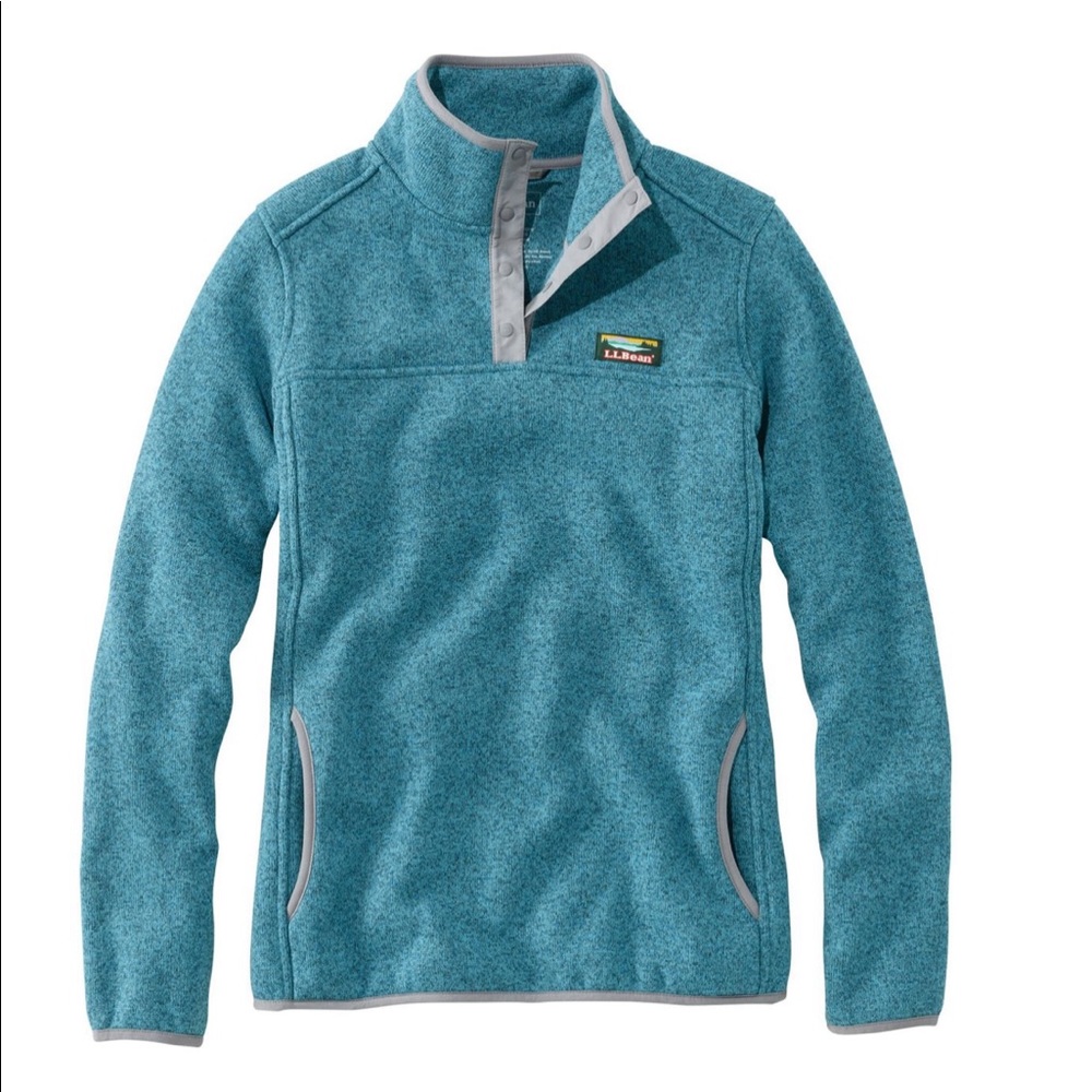 Ll Bean fleece pullover